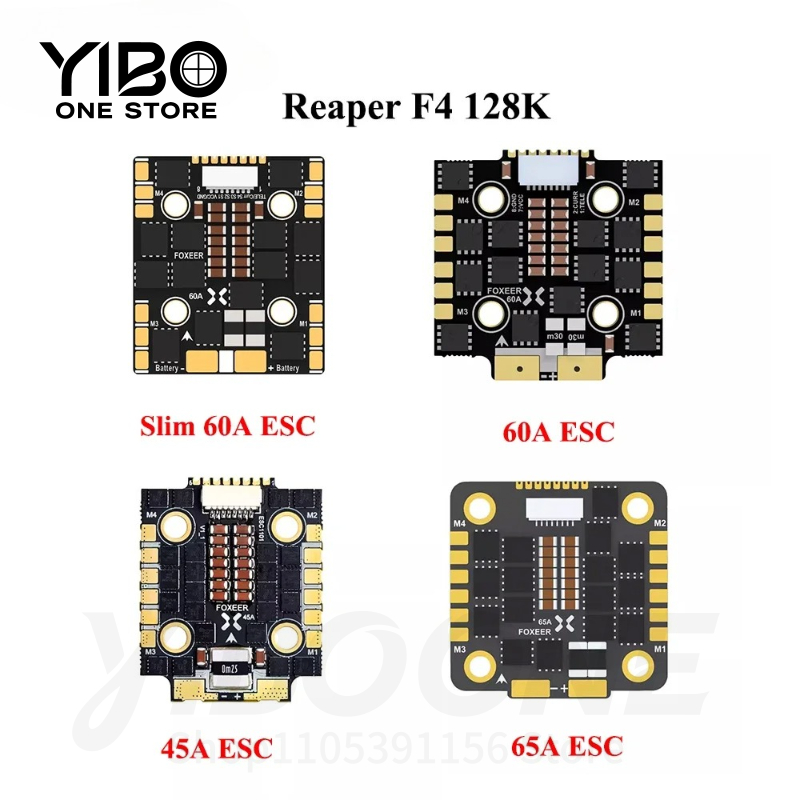 Foxeer Reaper F4 128K 65A Esc - 리퍼 F4 미니 128K 45A /60A/65A/슬림