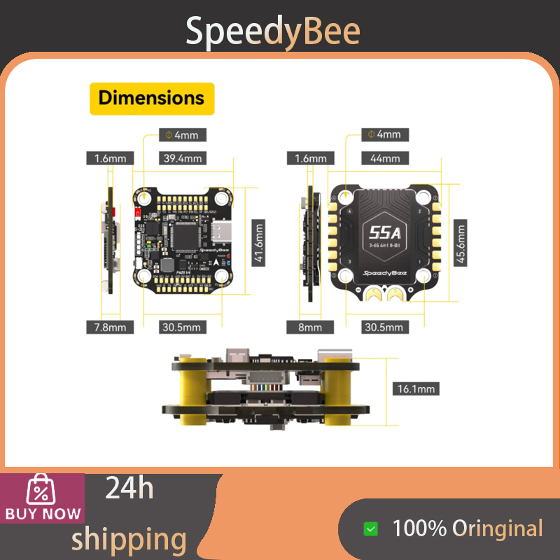 스피디비 F405 V4 BLS 55A 30x30 FC  - Speedybee F405 V4 Bls 55A Stack 리뷰 및 가격